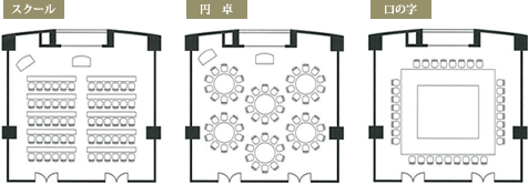 会場レイアウト一例