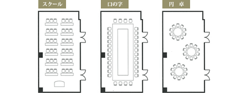 会場レイアウト一例