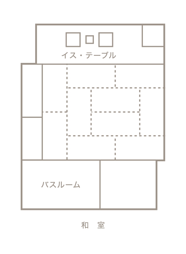 和室 間取り図