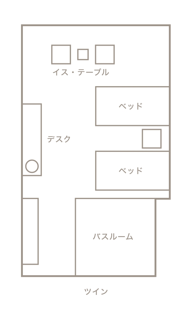 ツイン 間取り図